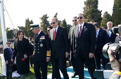 Ceremony held in Turkey to mark Canakkale Victory centenary - PHOTOS